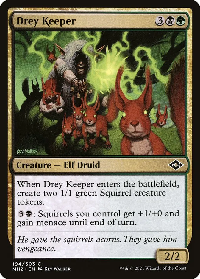 2021 Modern Horizons 2 Drey Keeper #194 common card image