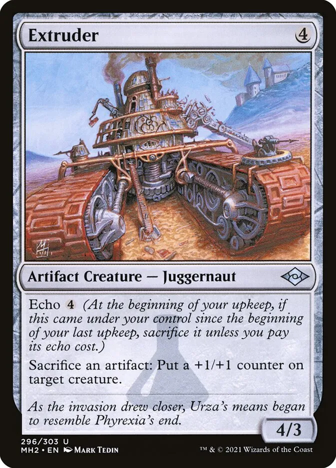 2021 Modern Horizons 2 Extruder #296 uncommon card image