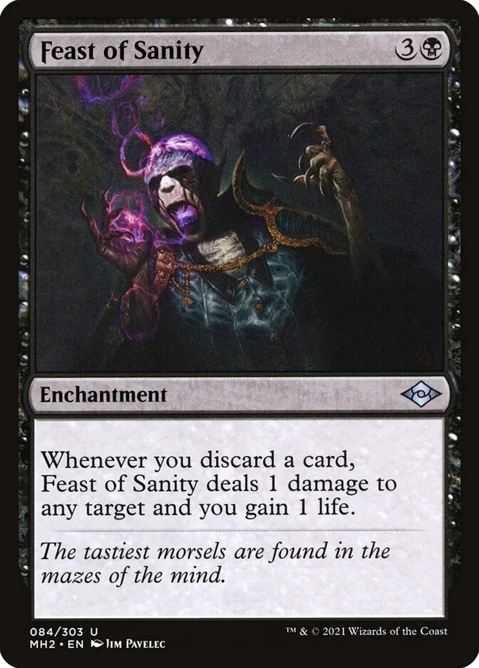 2021 Modern Horizons 2 Feast of Sanity #84 uncommon card image