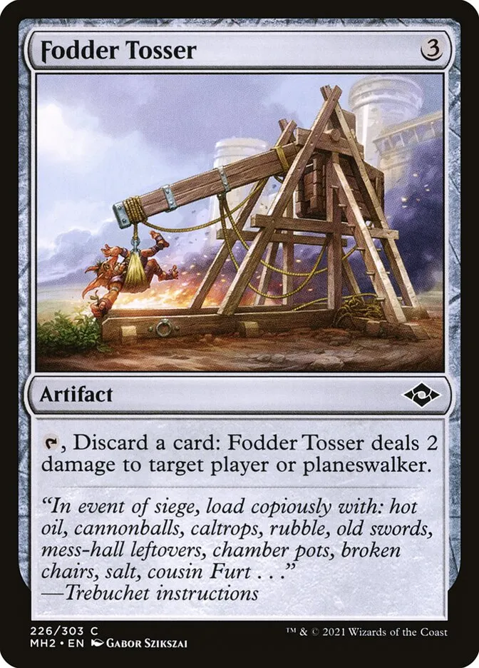 2021 Modern Horizons 2 Fodder Tosser common #226 common card image