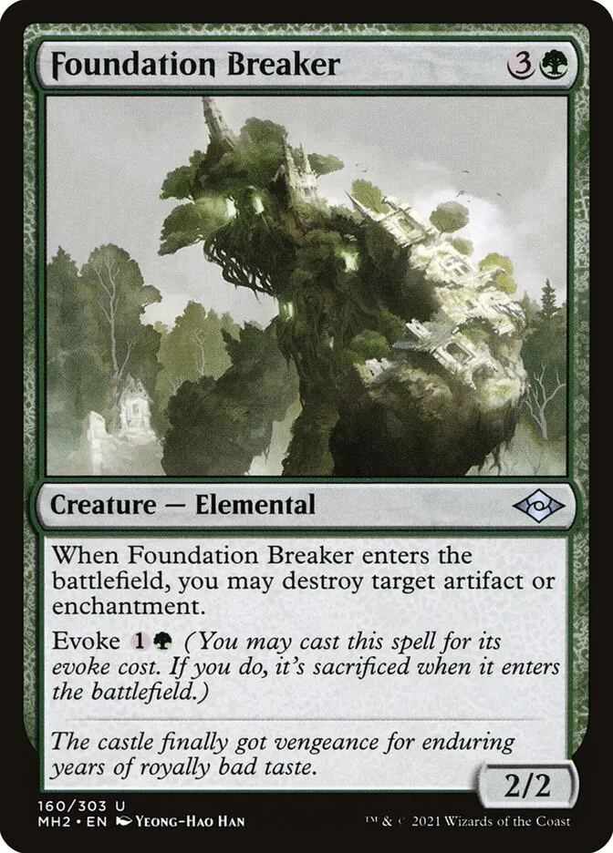 2021 Modern Horizons 2 Foundation Breaker #160 uncommon card image