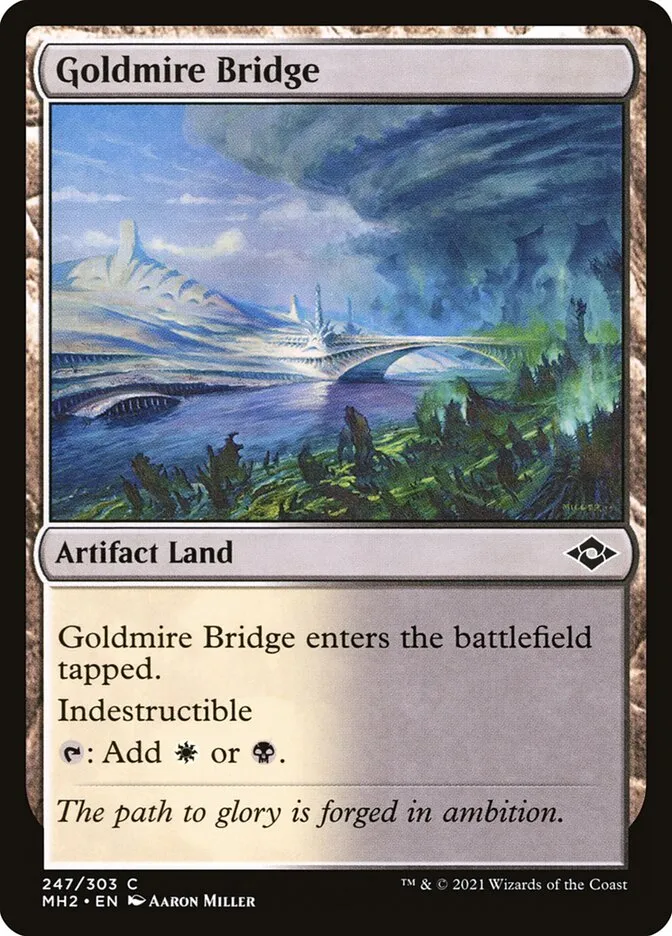 2021 Modern Horizons 2 Goldmire Bridge #247 common card image