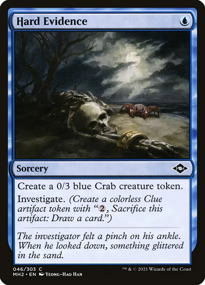 2021 Modern Horizons 2 Hard Evidence common #46 common card image