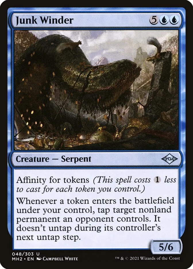 2021 Modern Horizons 2 Junk Winder uncommon #48 uncommon card image