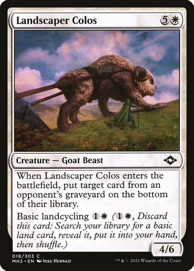 2021 Modern Horizons 2 Landscaper Colos common #18 common card image