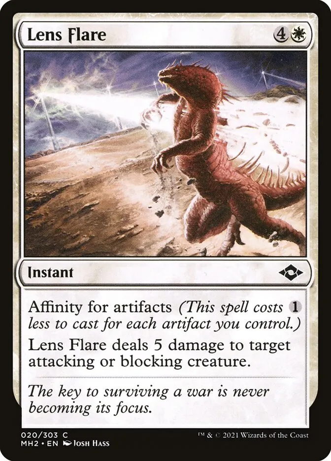 2021 Modern Horizons 2 Lens Flare common #20 common card image
