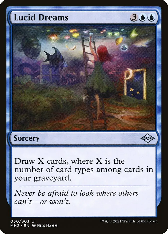 2021 Modern Horizons 2 Lucid Dreams uncommon #50 uncommon card image