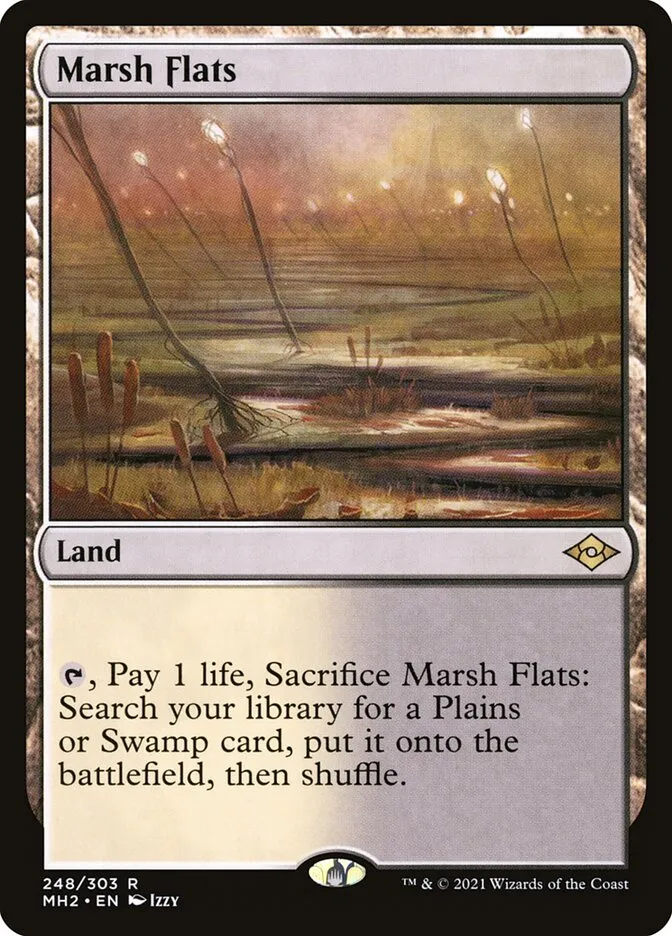 2021 Modern Horizons 2 Marsh Flats #248 rare card image