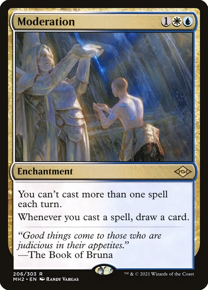 2021 Modern Horizons 2 Moderation #206 rare card image