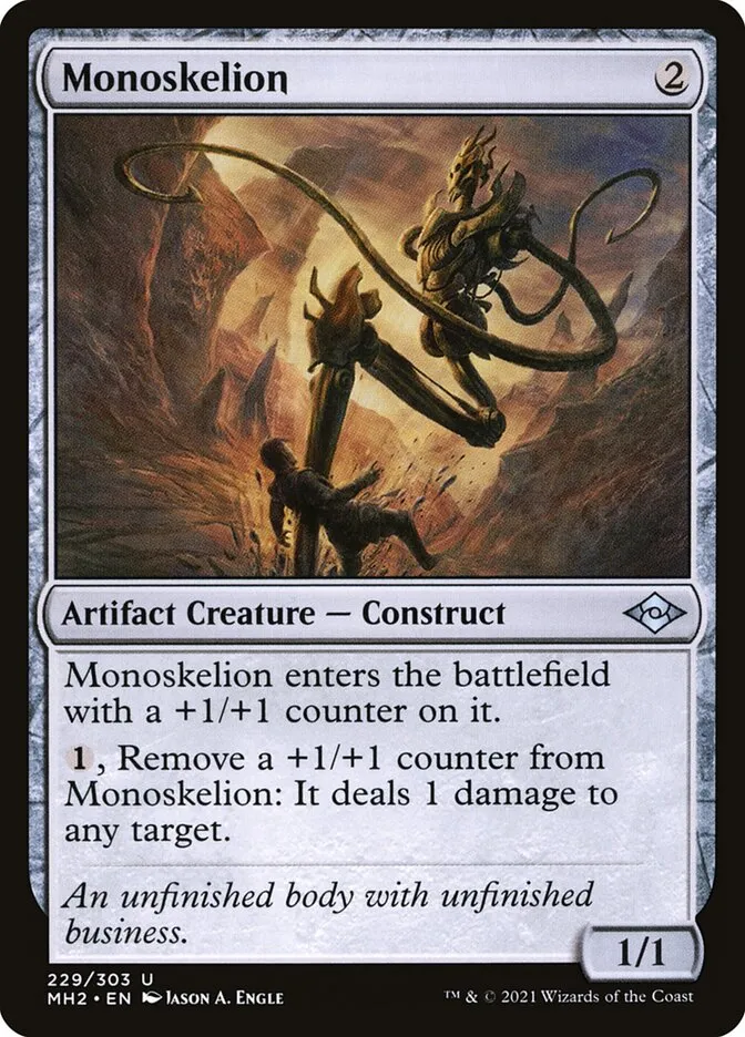 2021 Modern Horizons 2 Monoskelion #229 uncommon card image