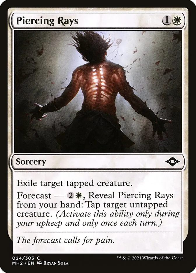 2021 Modern Horizons 2 Piercing Rays common #24 common card image