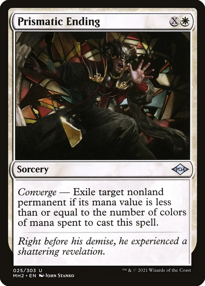 2021 Modern Horizons 2 Prismatic Ending uncommon #25 uncommon card image