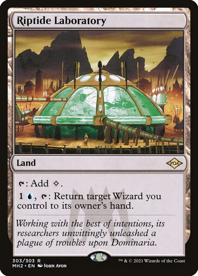 2021 Modern Horizons 2 Riptide Laboratory rare #303 rare card image