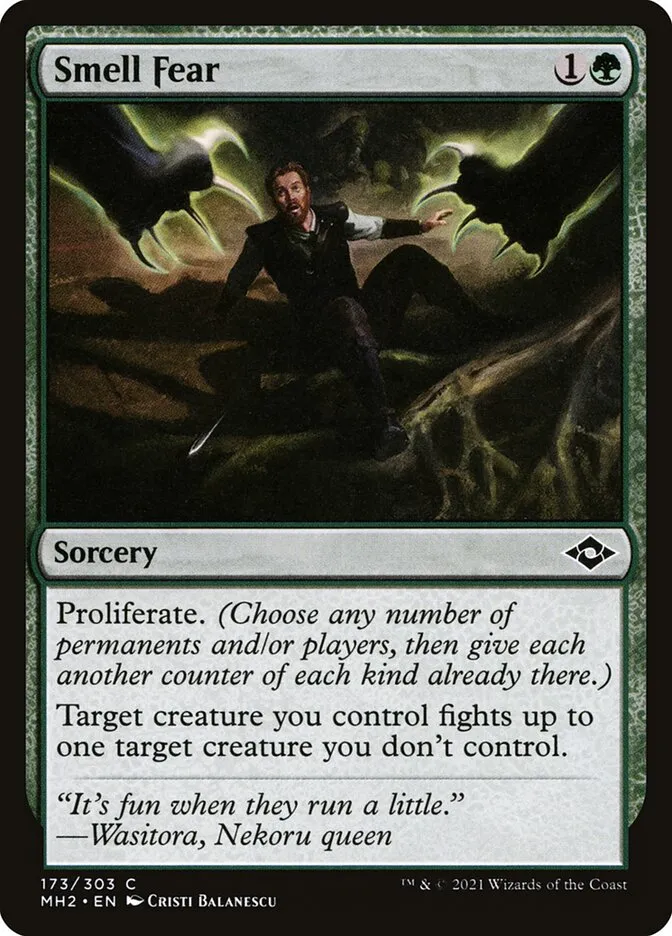 2021 Modern Horizons 2 Smell Fear #173 common card image