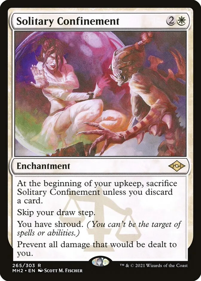 2021 Modern Horizons 2 Solitary Confinement #265 rare card image