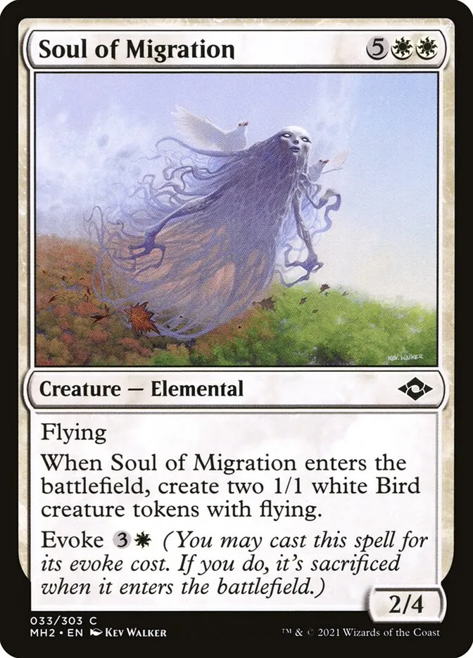 2021 Modern Horizons 2 Soul of Migration common #33 common card image