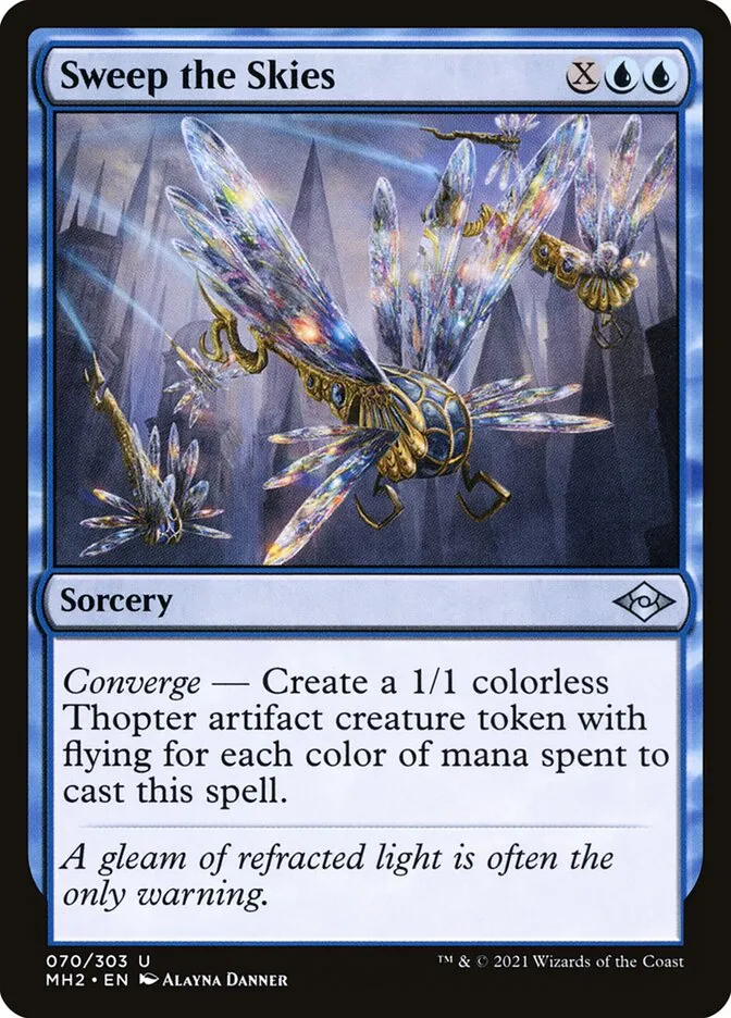 2021 Modern Horizons 2 Sweep the Skies uncommon #70 uncommon card image