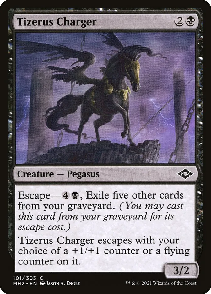 2021 Modern Horizons 2 Tizerus Charger common #101 common card image