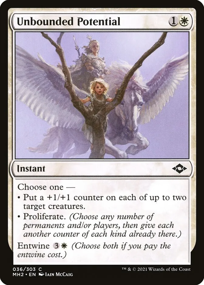 2021 Modern Horizons 2 Unbounded Potential common #36 common card image