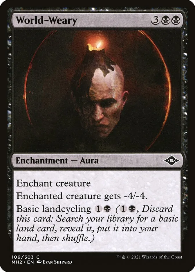 2021 Modern Horizons 2 World-Weary #109 common card image