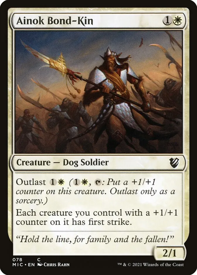2021 Midnight Hunt Commander Ainok Bond-Kin common #78 common card image