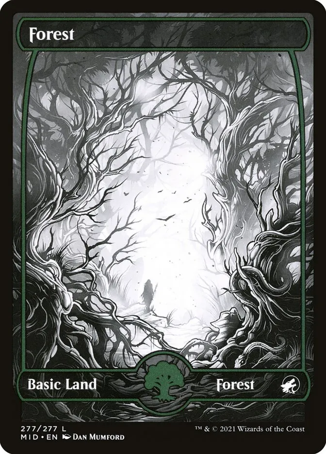 2021 Innistrad: Midnight Hunt Forest #277 common card image