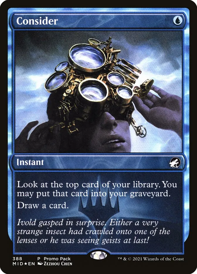 2021 Innistrad: Midnight Hunt Consider common #388 common card image