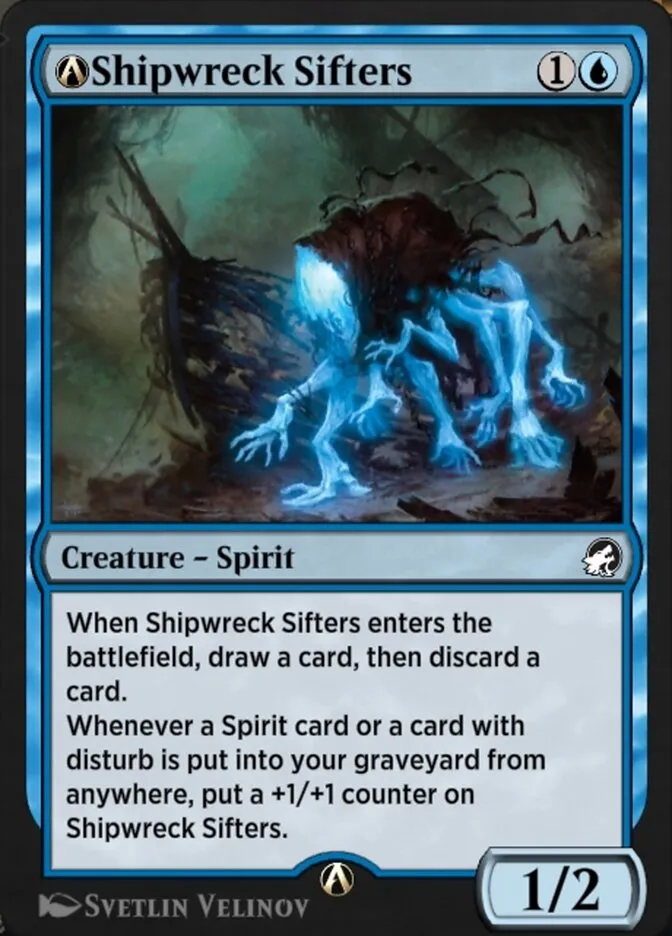 2021 Innistrad: Midnight Hunt A-Shipwreck Sifters common #A-74 common card image
