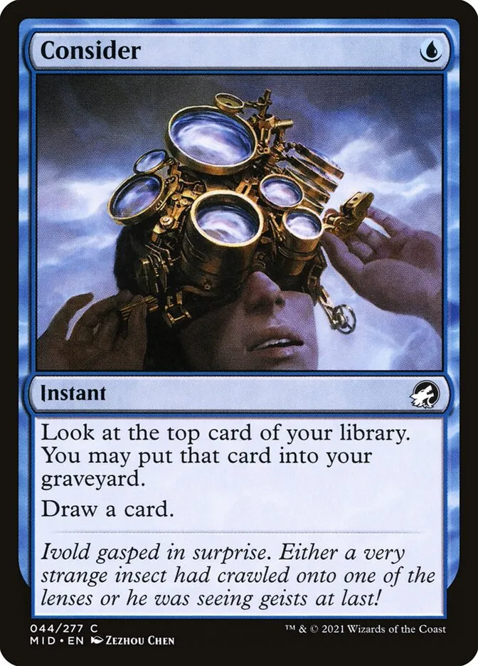2021 Innistrad: Midnight Hunt Consider common #44 common card image