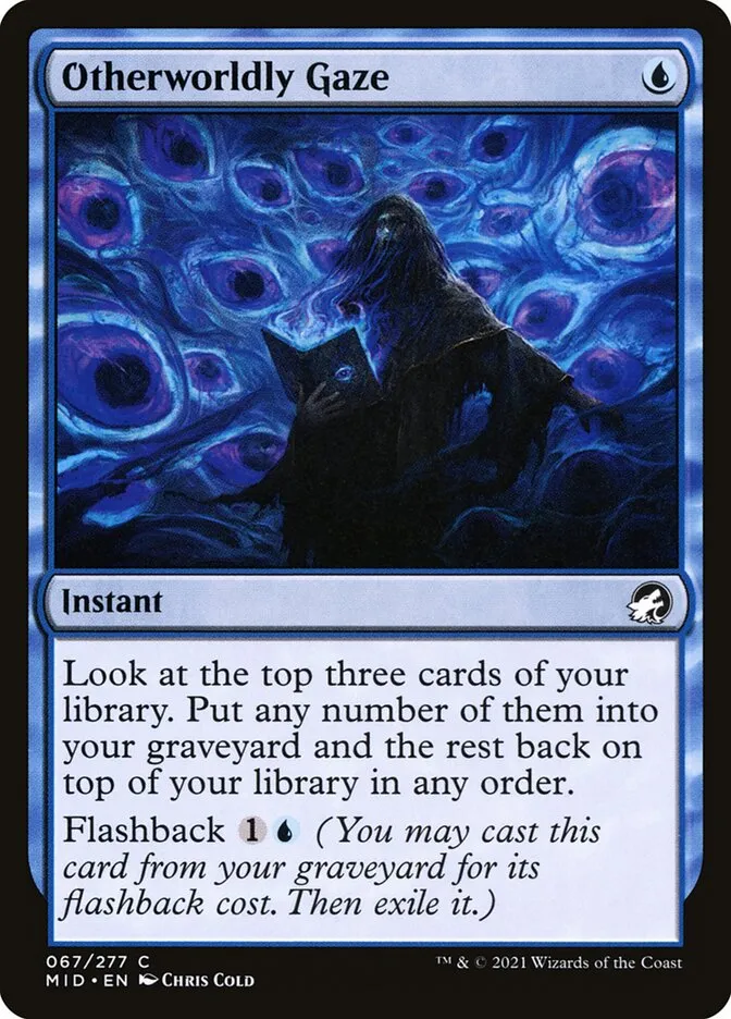 2021 Innistrad: Midnight Hunt Otherworldly Gaze common #67 common card image
