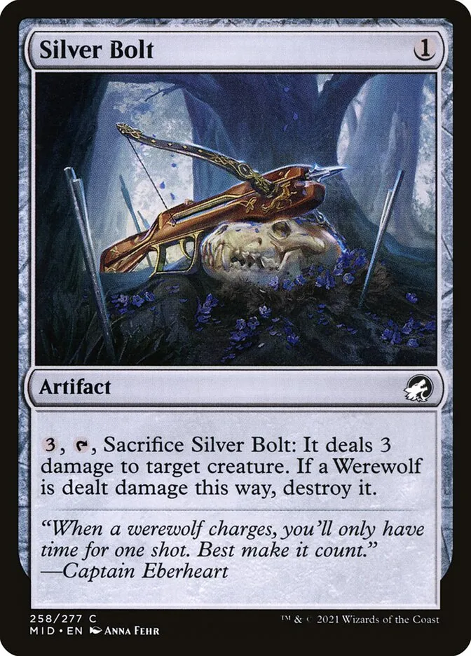 2021 Innistrad: Midnight Hunt Silver Bolt #258 common card image