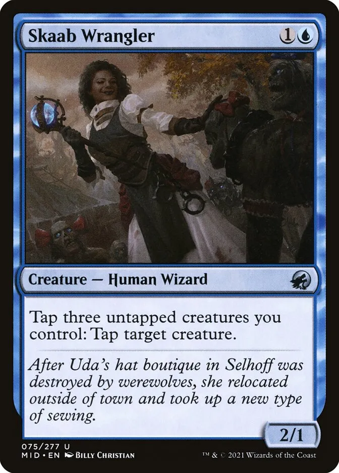 2021 Innistrad: Midnight Hunt Skaab Wrangler uncommon #75 uncommon card image