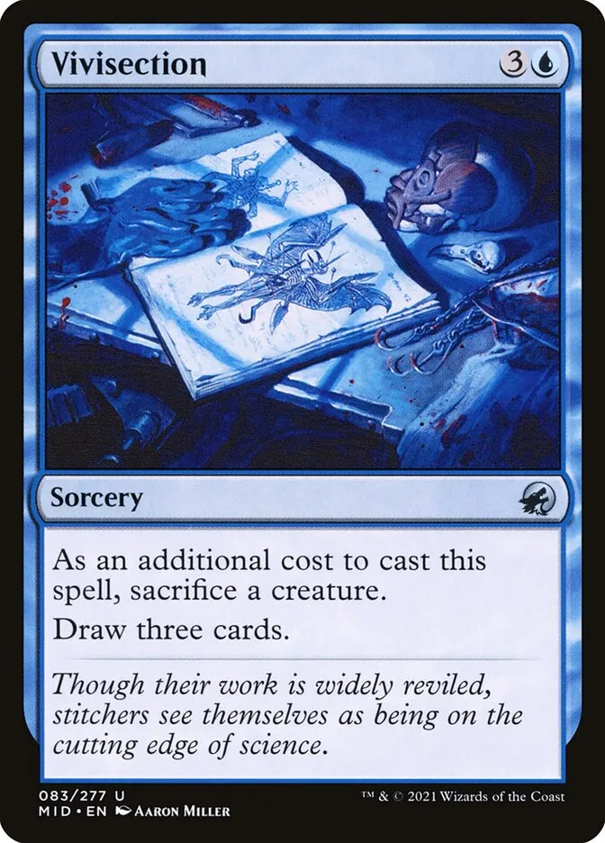 2021 Innistrad: Midnight Hunt Vivisection uncommon #83 uncommon card image