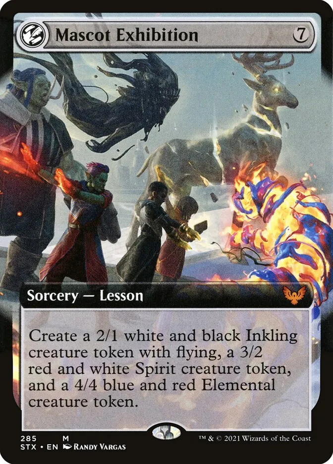2021 Strixhaven: School of Mages Mascot Exhibition #285 mythic card image