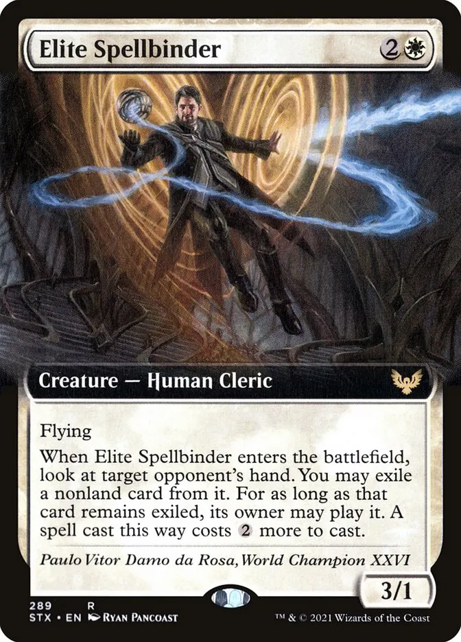 2021 Strixhaven: School of Mages Elite Spellbinder #289 rare card image
