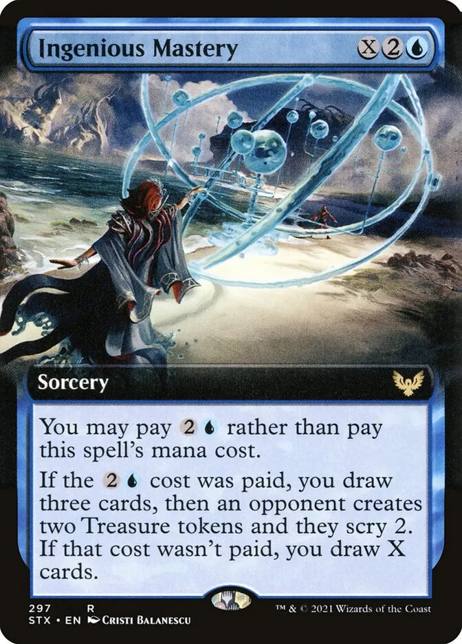 2021 Strixhaven: School of Mages Ingenious Mastery #297 rare card image