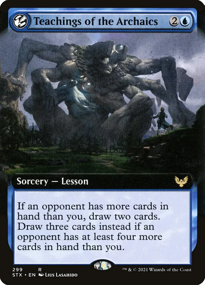 2021 Strixhaven: School of Mages Teachings of the Archaics #299 rare card image