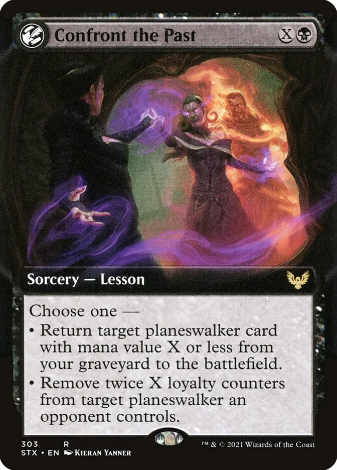 2021 Strixhaven: School of Mages Confront the Past #303 rare card image