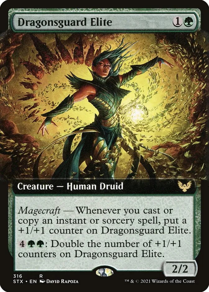 2021 Strixhaven: School of Mages Dragonsguard Elite #316 rare card image