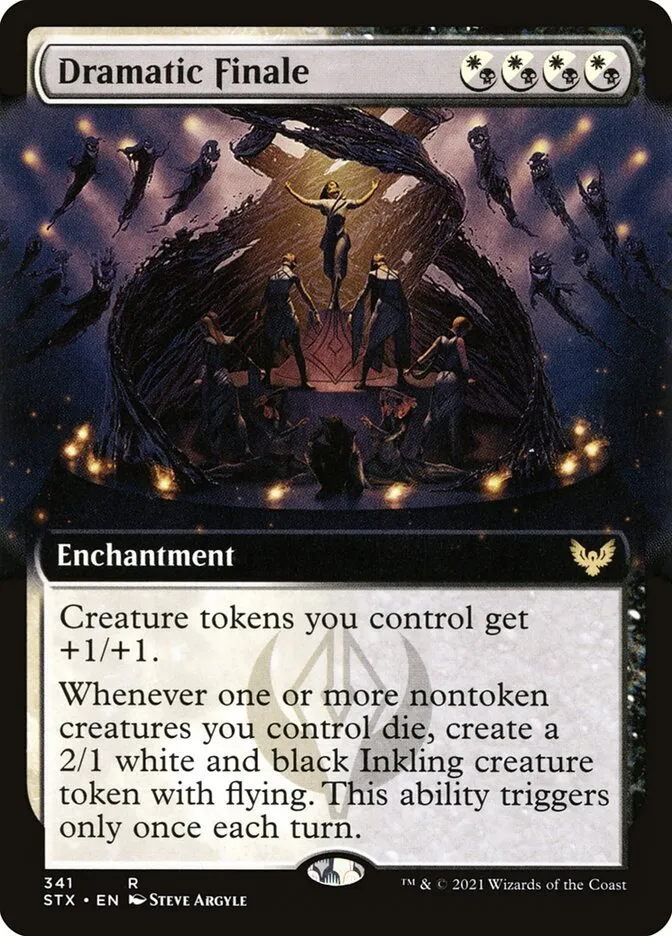 2021 Strixhaven: School of Mages Dramatic Finale #341 rare card image