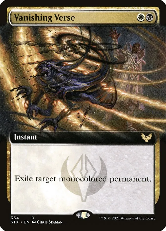 2021 Strixhaven: School of Mages Vanishing Verse #354 rare card image