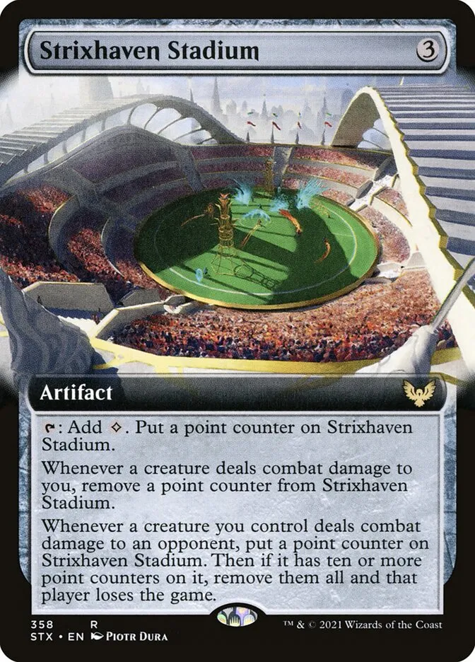 2021 Strixhaven: School of Mages Strixhaven Stadium #358 rare card image