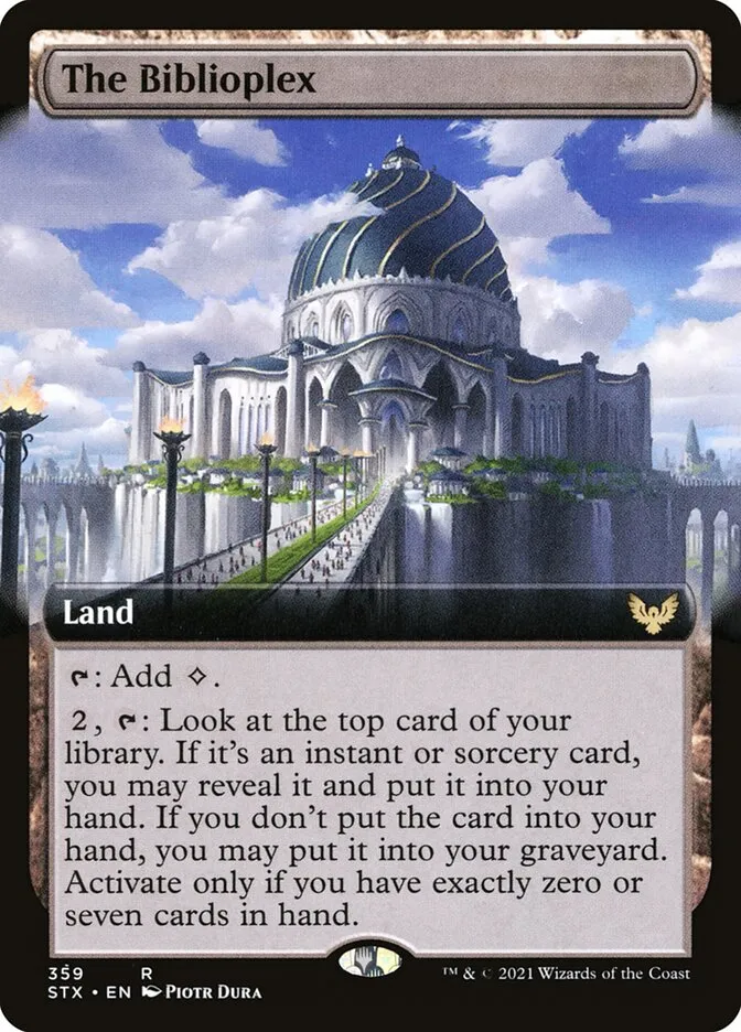2021 Strixhaven: School of Mages The Biblioplex #359 rare card image
