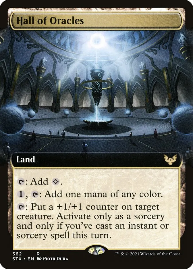2021 Strixhaven: School of Mages Hall of Oracles #362 rare card image