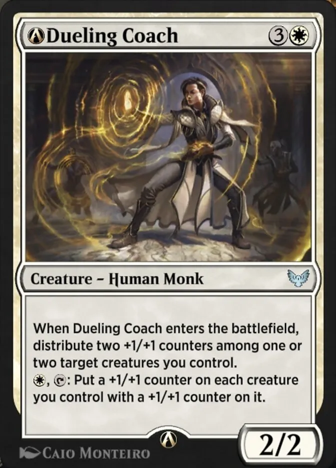 2021 Strixhaven: School of Mages A-Dueling Coach #A-15 uncommon card image