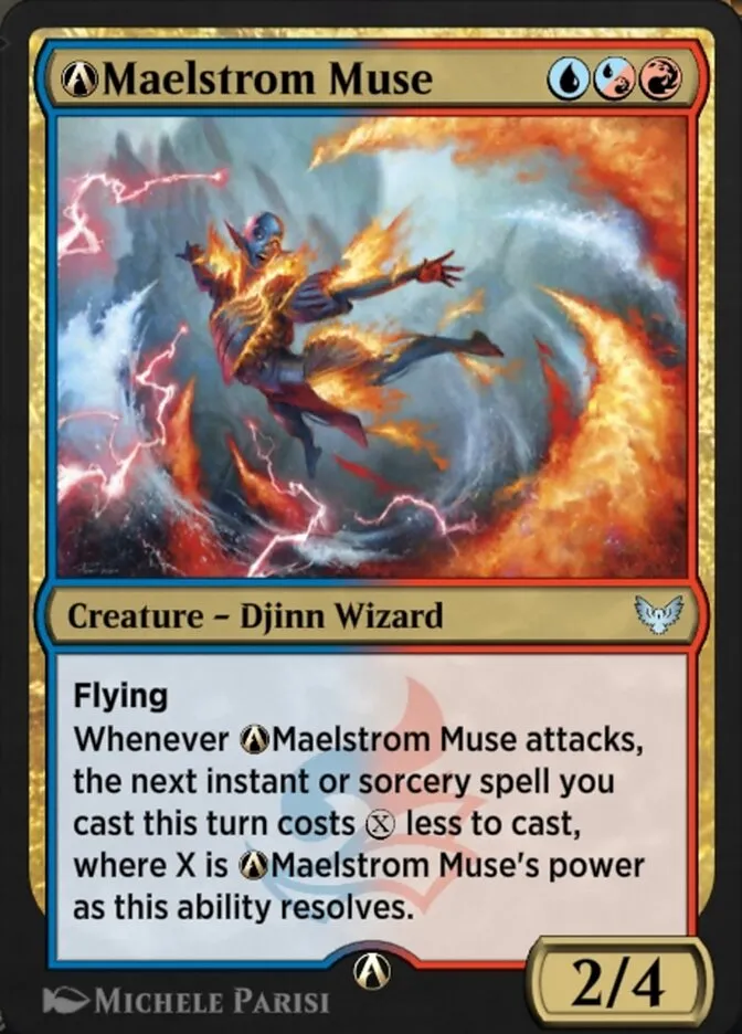 2021 Strixhaven: School of Mages A-Maelstrom Muse #A-202 uncommon card image