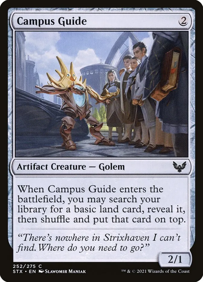 2021 Strixhaven: School of Mages Campus Guide #252 common card image