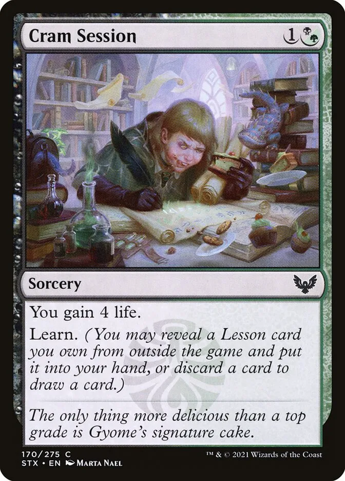2021 Strixhaven: School of Mages Cram Session #170 common card image