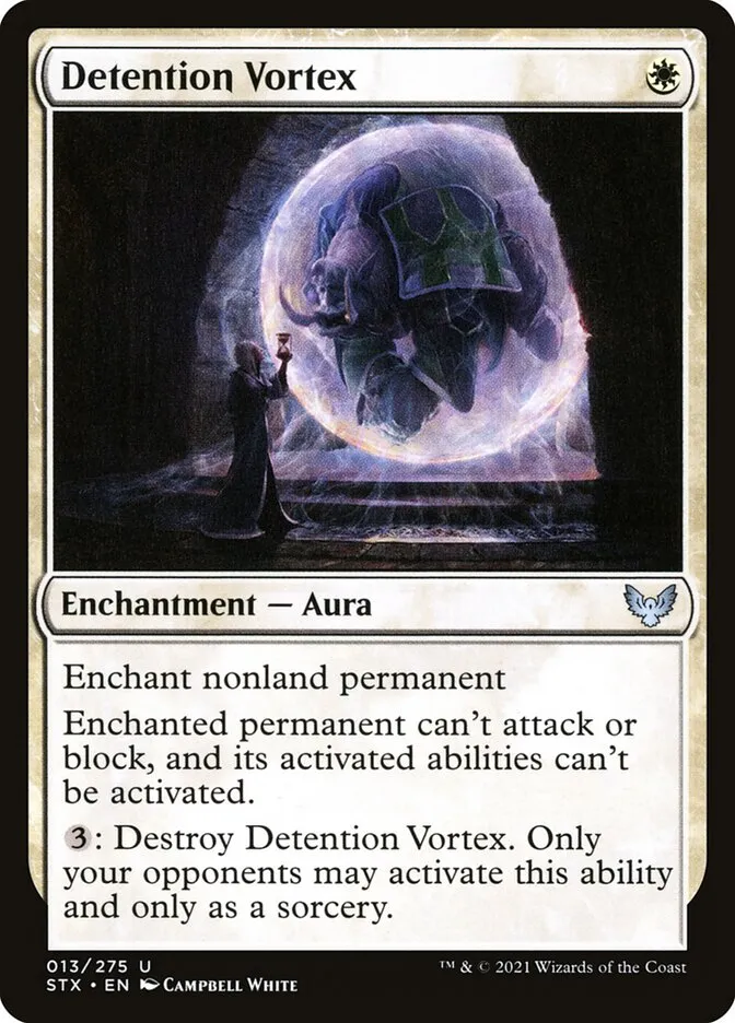 2021 Strixhaven: School of Mages Detention Vortex #13 uncommon card image