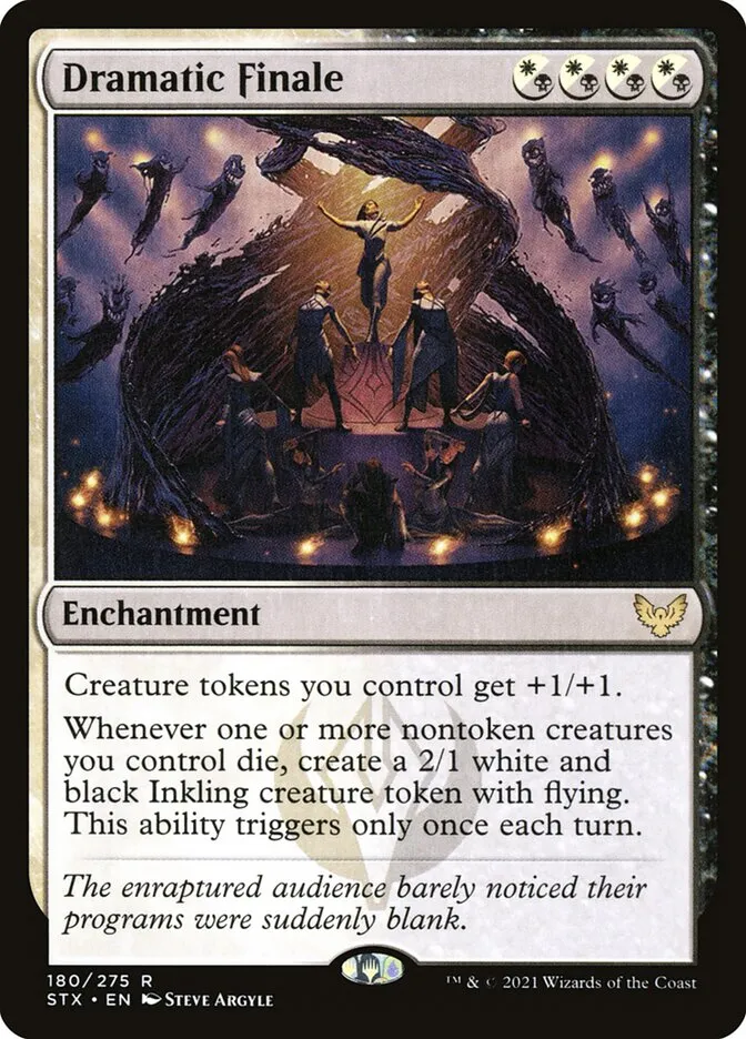 2021 Strixhaven: School of Mages Dramatic Finale #180 rare card image